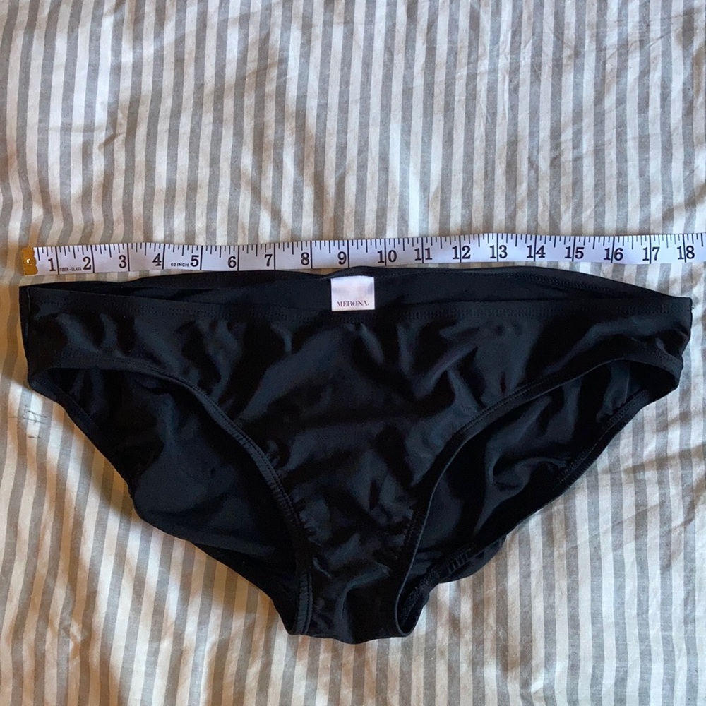 Great condition, clean, black bikini bottom